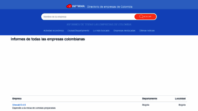 What Informacion-empresas.co website looked like in 2020 (3 years ago)