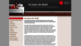 What Ichhabediewahl.de website looked like in 2020 (3 years ago)