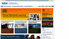What Ihrdc.com website looked like in 2020 (3 years ago)