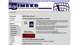 What Imeko.org website looked like in 2020 (3 years ago)