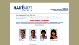 What Ihre-hautarztpraxis.de website looked like in 2020 (3 years ago)