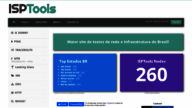 What Isptools.com.br website looked like in 2020 (3 years ago)