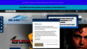 What Islandfcu.com website looked like in 2020 (3 years ago)