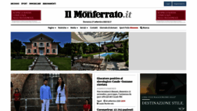 What Ilmonferrato.it website looked like in 2020 (3 years ago)