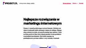 What Iprojekty.pl website looked like in 2020 (3 years ago)