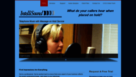 What Intellisound.net website looked like in 2020 (3 years ago)