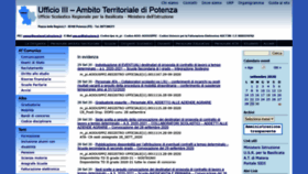 What Istruzionepotenza.it website looked like in 2020 (3 years ago)