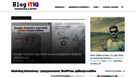 What Itiq.pl website looked like in 2020 (3 years ago)