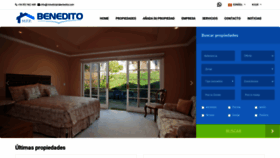 What Inmobiliariabenedito.com website looked like in 2020 (3 years ago)