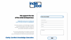 What Indiepool.com website looked like in 2020 (3 years ago)
