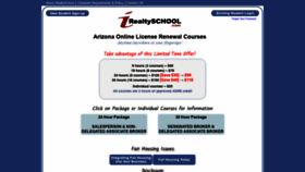 What Irealtyschool.com website looked like in 2020 (3 years ago)