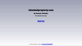 What Istanbulproperty.com website looked like in 2020 (3 years ago)