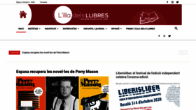 What Illadelsllibres.com website looked like in 2020 (3 years ago)