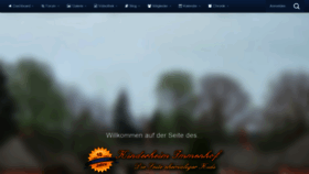 What Immenhof-kids.de website looked like in 2020 (3 years ago)