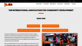 What Iacdglobal.org website looked like in 2020 (3 years ago)