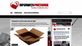 What Informatii-pretioase.ro website looked like in 2020 (3 years ago)