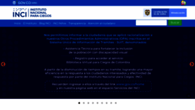 What Inci.gov.co website looked like in 2020 (3 years ago)