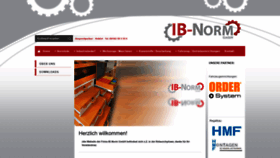 What Ib-norm.de website looked like in 2020 (3 years ago)