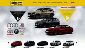 What Intercar.ba website looked like in 2020 (3 years ago)