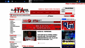 What Itaclassificados.com.br website looked like in 2020 (3 years ago)