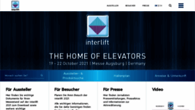 What Interlift.de website looked like in 2020 (3 years ago)