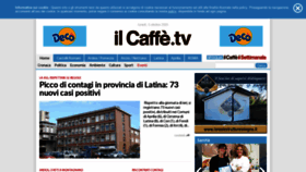 What Ilcaffe.tv website looked like in 2020 (3 years ago)