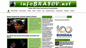 What Infobrasov.net website looked like in 2020 (3 years ago)