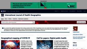 What Ij-healthgeographics.com website looked like in 2020 (3 years ago)