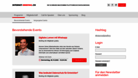 What Internet-briefing.ch website looked like in 2020 (3 years ago)