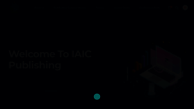 What Iaic-publisher.org website looked like in 2020 (3 years ago)