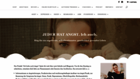 What Ich-habe-auch-angst.de website looked like in 2020 (3 years ago)