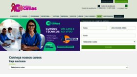 What Institutocimas.com.br website looked like in 2020 (3 years ago)