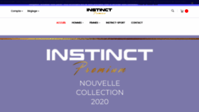 What Instinct-premium.com website looked like in 2020 (3 years ago)