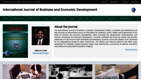 What Ijbed.org website looked like in 2020 (3 years ago)