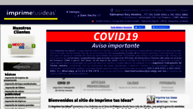 What Imprimetusideas.com website looked like in 2020 (3 years ago)
