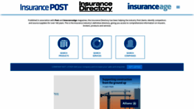 What Insurance-directories.com website looked like in 2020 (3 years ago)