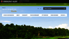 What Inverness-fl.gov website looked like in 2020 (3 years ago)