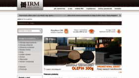 What Irm.pl website looked like in 2020 (3 years ago)