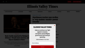 What Illinoisvalleytimes.com website looked like in 2020 (3 years ago)
