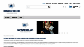 What Icepackstore.com website looked like in 2020 (3 years ago)