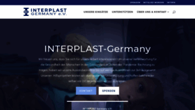 What Interplast-germany.de website looked like in 2020 (3 years ago)