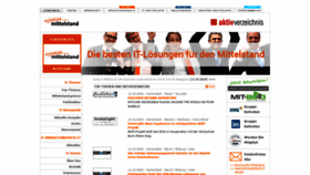 What Imittelstand.de website looked like in 2020 (3 years ago)