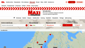 What Icamaxi.se website looked like in 2020 (3 years ago)
