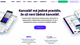 What Icewarp.cz website looked like in 2020 (5 years ago)