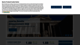 What Investorrelations.bankofireland.com website looked like in 2020 (3 years ago)