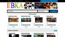What Iibka.com website looked like in 2020 (3 years ago)