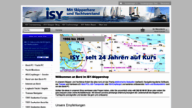 What Isy.eu website looked like in 2020 (3 years ago)