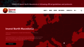 What Investinmacedonia.com website looked like in 2020 (3 years ago)