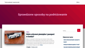 What Inkwizytor.pl website looked like in 2020 (3 years ago)