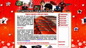 What Ideasregalosoriginales.com website looked like in 2020 (3 years ago)
